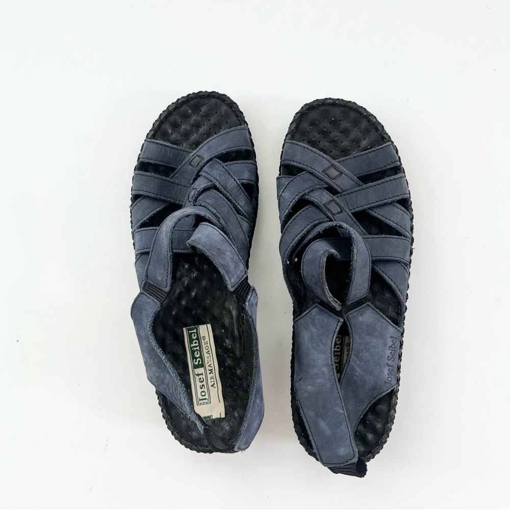 Josef Seibel Sandals Blue Size 37